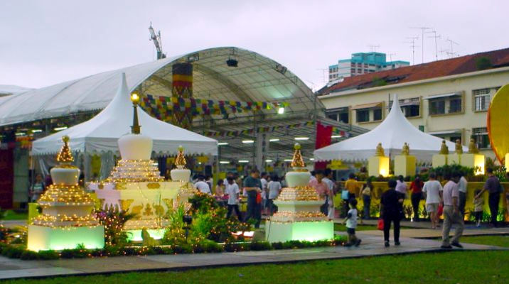 นิทรรศการทางพระพุทธศาสนาเนื่องในวันวิสาขบูชาที่ประเทศสิงคโปร์