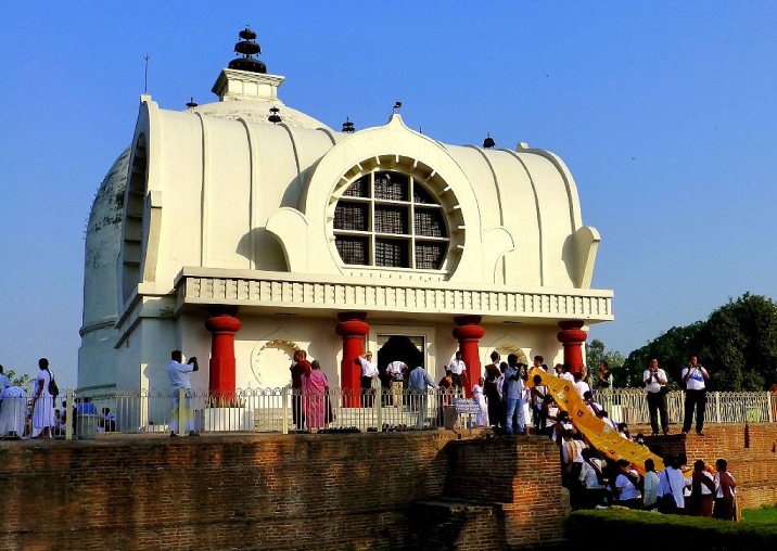 The Parinirvana Temple with the Parinirvana Stupa